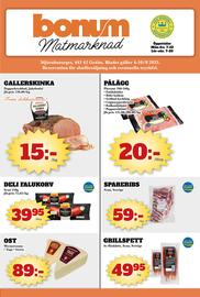 Bonum Matmarknad reklamblad vecka 32 Sida 1