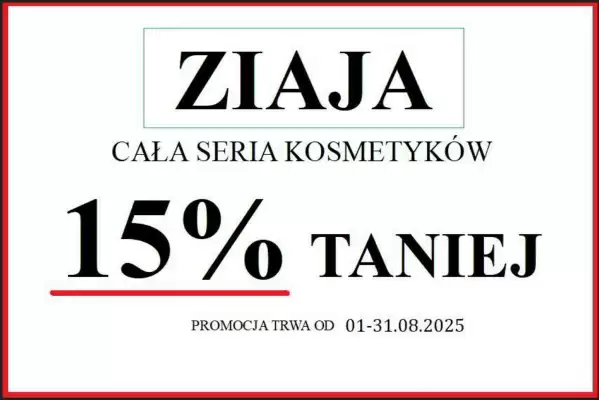 Drogeria alicja gazetka (ważność do 31-08)