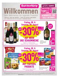 Sutterlüty Flugblatt woche 32 Seite 1