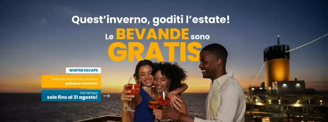 Volantino Costa Crociere (valido fino al 31-08)