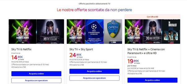 Volantino Sky Pagina 1