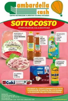 Volantino Gambardella Cash (valido fino al 23-08)