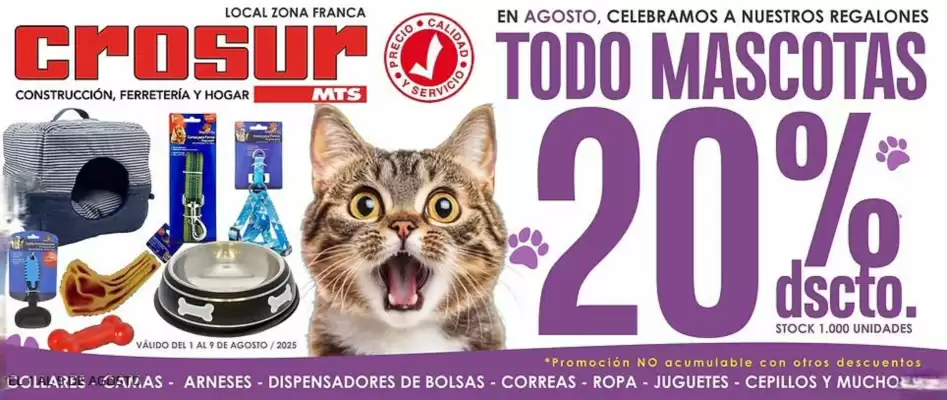 Catálogo Crosur (válido hasta 9-08)