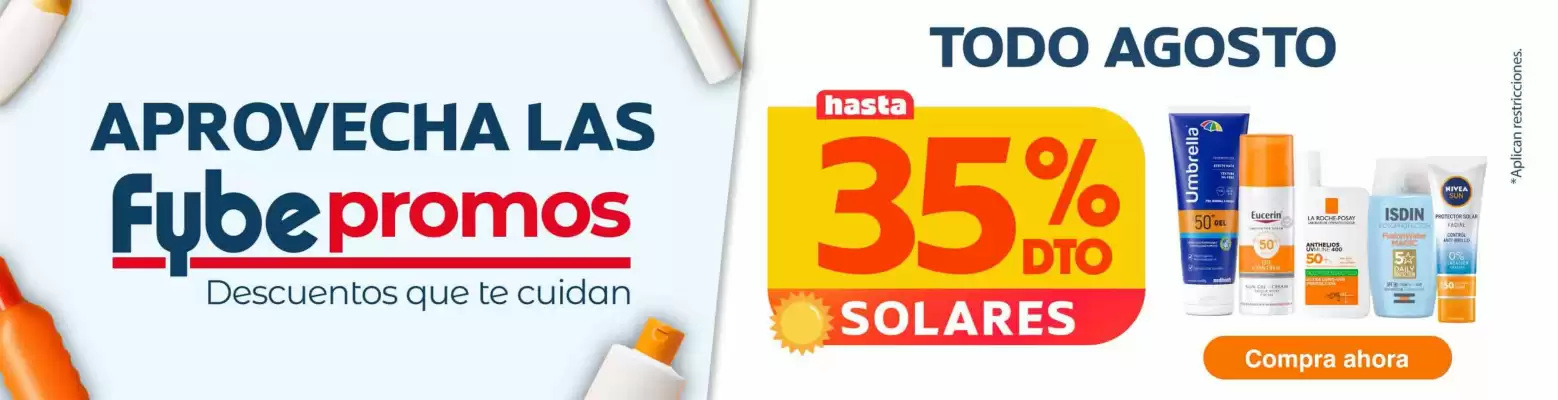 Catálogo Fybeca (válido hasta 31-08)