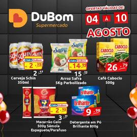 Catálogo Dubom Supermercados semana 32 Página 1
