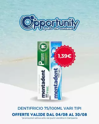 Volantino Opportunity Shop (valido fino al 30-08)