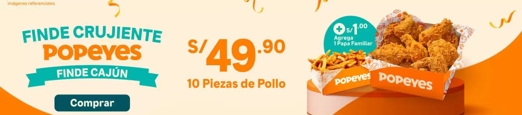 Catálogo Popeyes (válido hasta 10-08)