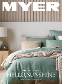 Myer catalogue Page 1