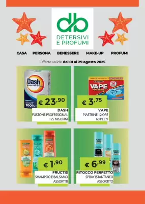 Volantino DB detersivi (valido fino al 29-08)