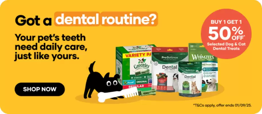 Petbarn catalogue (valid until 1-09)