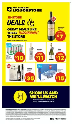 Real Canadian Liquorstore flyer