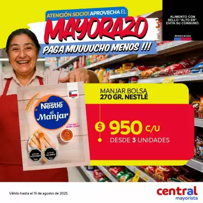 Catálogo Central Mayorista (válido hasta 19-08)