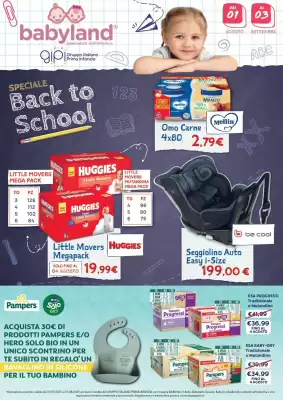 Volantino Babyland (valido fino al 3-09)