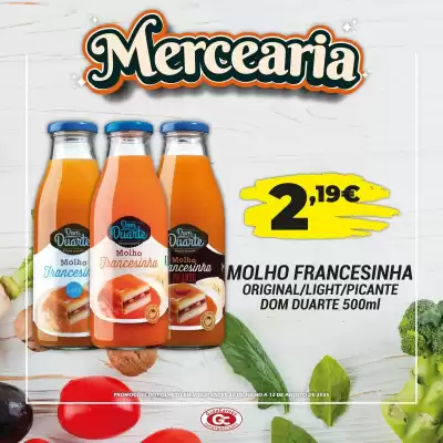 Folheto GidaCarnes Supermercados (válido até 12-08)