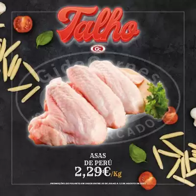 Folheto GidaCarnes Supermercados (válido até 12-08)
