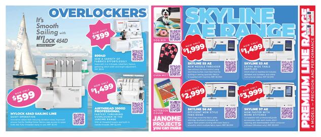 Janome catalogue Page 2
