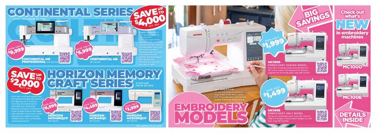 Janome catalogue Page 3