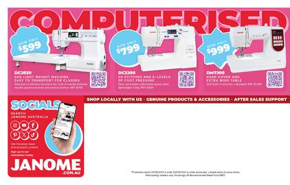 Janome catalogue Page 4