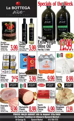 La Bottega Nicastro flyer (valid until 17-08)