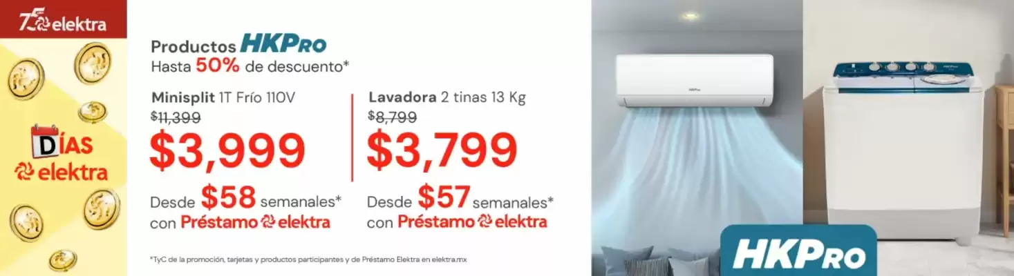 Catálogo Elektra (válido hasta 31-08)