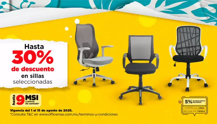 Catálogo OfficeMax (válido hasta 15-08)