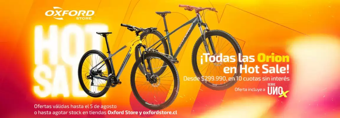 Catálogo Oxford Bikes