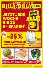 Billa Flugblatt woche 32 Seite 1