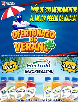 Catálogo Super Farmacias Leyva (válido hasta 31-08)