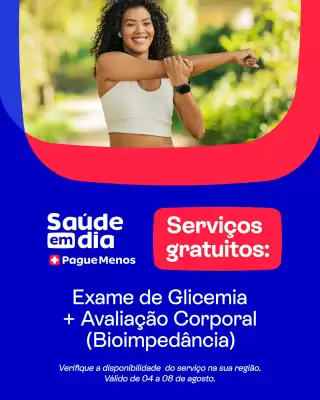 Catálogo Farmácias Pague Menos (válido até 8-08)