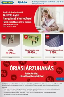 Praktiker akciós újság
