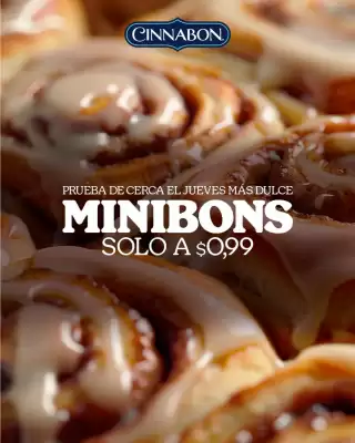 Catálogo Cinnabon (válido hasta 8-08)