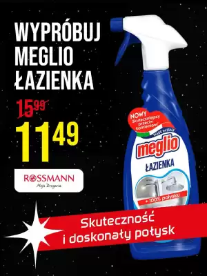 Meglio Łazienka dostępne w sklepach Rossmann gazetka (ważność do 18-08)