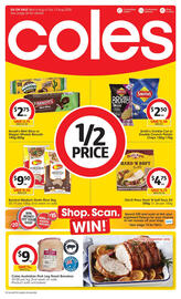 Coles catalogue week 32 Page 1