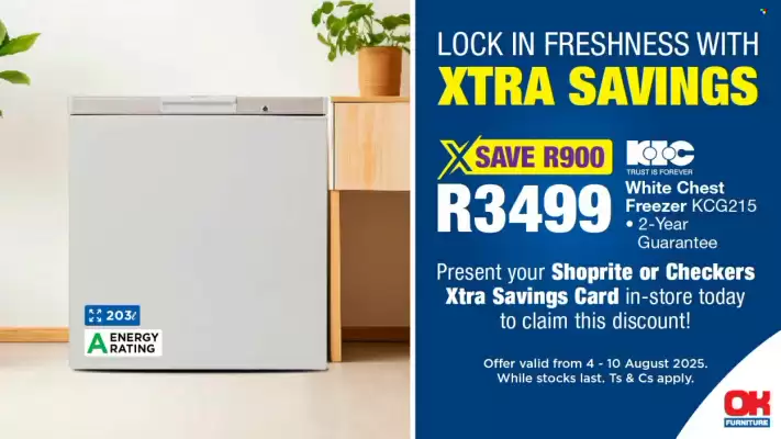 OK Furniture catalogue (valid until 10-08)