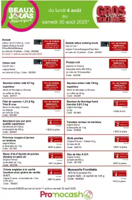 Catalogue Promocash (valable jusqu'au 30-08)