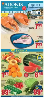 Marché Adonis flyer