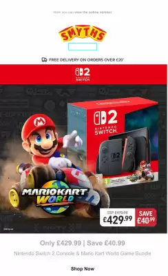 Smyths Toys leaflet (valid until 25-08)