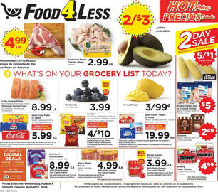 Food 4 Less Weekly Ad week 32 Page 1