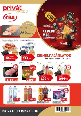 PRIVÁT akciós újság (érvényes eddig: 13-08)