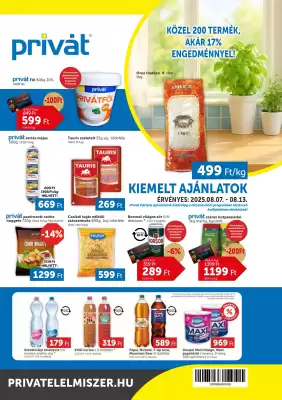 PRIVÁT akciós újság