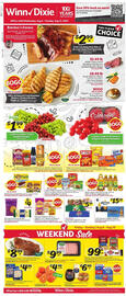 Winn Dixie Weekly Ad week 32 Page 1