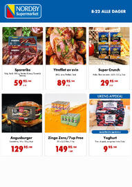 Nordby Supermarket Kundeavis uke 32 Side 1