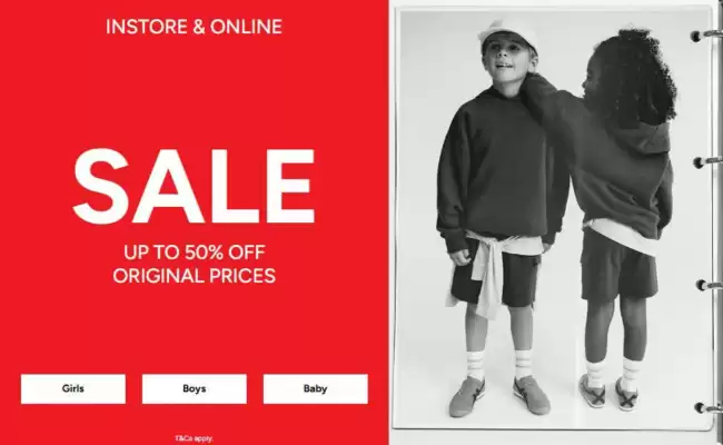 Cotton On Kids catalogue (valid until 19-08)