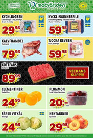 Matvärlden Tensta reklamblad vecka 32 Sida 1