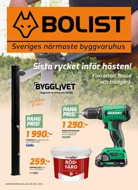 Bolist reklamblad Sida 1