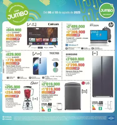 Catálogo Jumbo (válido hasta 10-08)