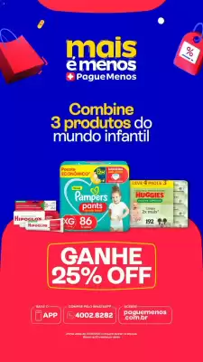 Catálogo Farmácias Pague Menos (válido até 10-08)