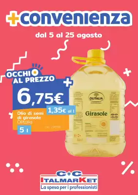 Volantino C+C Italmarket (valido fino al 25-08)