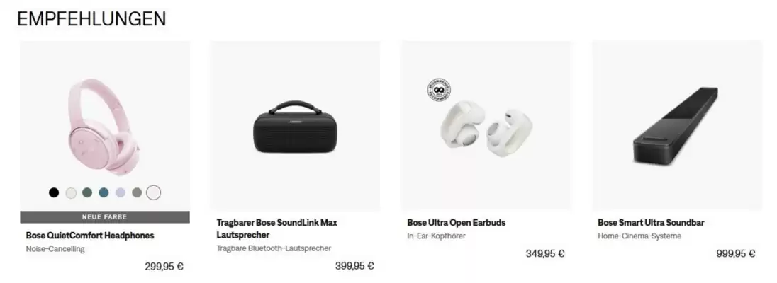Bose Flugblatt (gültig bis 18-08)