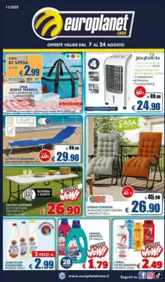 Volantino Europlanet Casa (valido fino al 24-08)